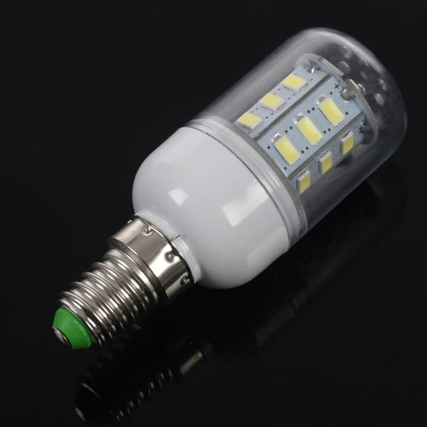 1 stk 5W 5730 LED-pære Maispære Spotlight-lampe E14 Hvit
