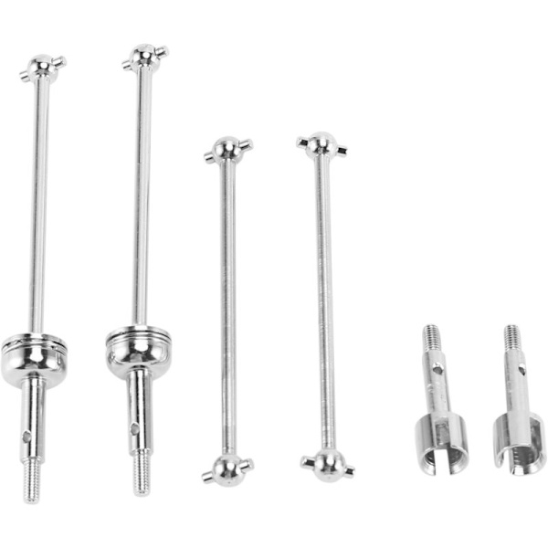 4 st metall CVD & bakre drivaxel för 144001 124018 124019 bil fjärrkontroll uppgraderingstillbehör