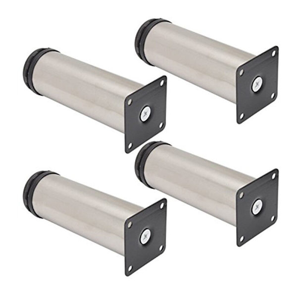 4 x Justerbara Möbel/Skåp/Soffben (15cm)