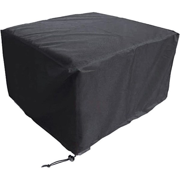 Trädgårdsmöbelöverdrag Kvadrat 115x115x74cm, Möbelskydd, Vattentätt Utomhusmöbelöverdrag, Tjockt 420D Oxford Möbelöverdrag, för T
