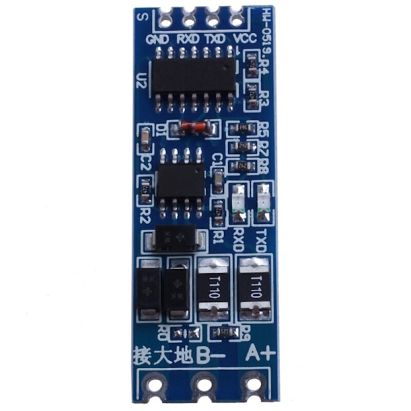 2 kpl TTL-RS485-sovitinta Sarjaportti UART-tasomuunninmoduuli 485 3.3V 5V