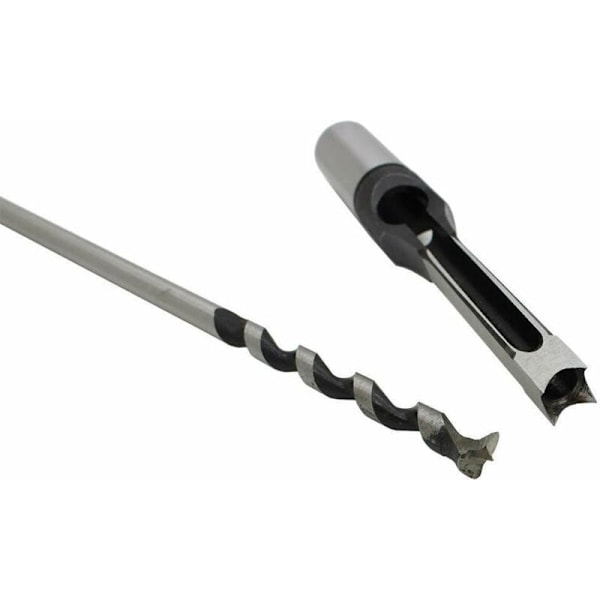 4-pack Kvadratiska Hålborrmejsel Set, Stål Hålmejsel, Snickeriverktyg Set (1/4 -1/2 - 5/16 - 3/8 Tum)
