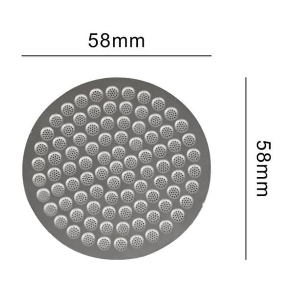 Återanvändbart kaffefilter i rostfritt stål, 58 mm