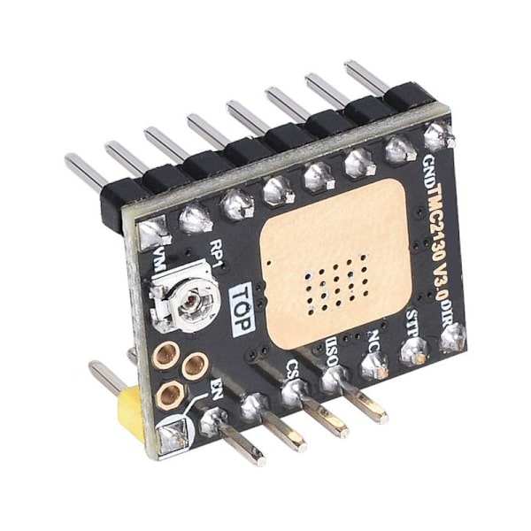 3D Printer Dele Pedal Lydløser TMC2130 V3.0 Trinmotor med Køleplade, til SKR V1.3 1.6 1.5 MKS Gen L Spor Kontrolpanel (Trin / Guide)