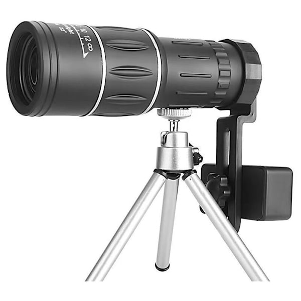 Monokular Teleskop 16x52 Zoom Monokular HD Mini Spotting Teleskop Grøn Armor Optisk Linse Ideel til Golf, Camping, Vandreture, Fiskeri, Klatring, Fugle