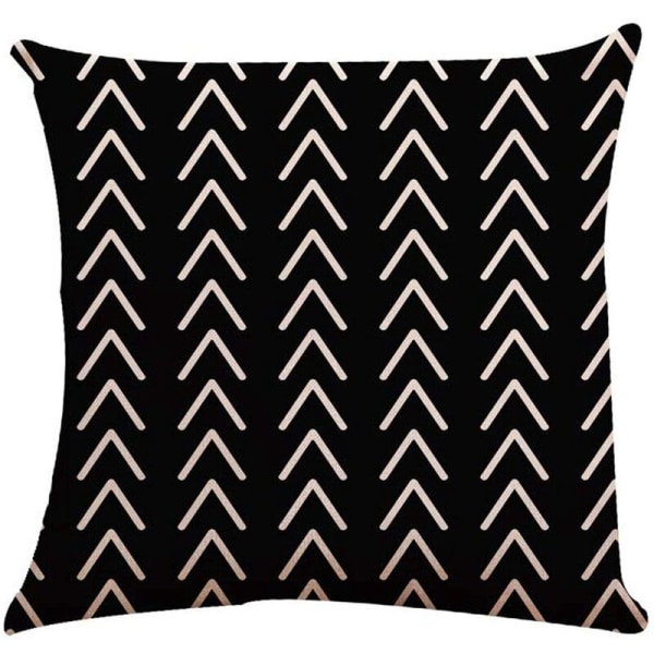 Putetrekk 18X18 Moderne Sofa Pyntetrekk, Dekorative Utendørs Lin Pyntetrekk for Sofa Sofa I
