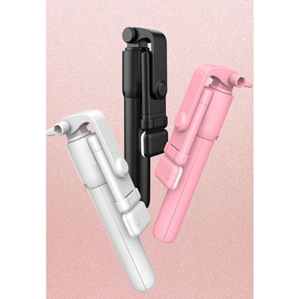 Selfie Stick - Graders fotohållare förlängd stativ Live-sändning hopfällbar Mini-stativ Monopod utdragbar, E