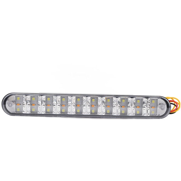 2X 30 LED Bil 12V DC Dagkørelys DRL Kørsel Daglys Blinklys