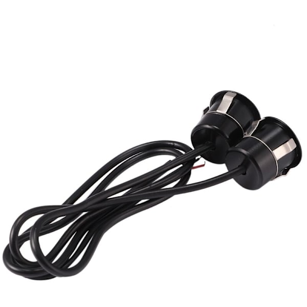 2 stk LED Eagle Eye Backup Fog Kørelys til Bil, Motorcykel, 9W Hvidt Lys, Sort