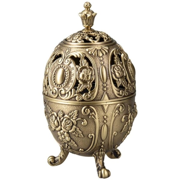 Vintage Røgelse Brænder Kegle Spiral Røgelse Brænder Holder Hjemmekontor Dekoration Soveværelse Bordplade Aromaterapi Ornament