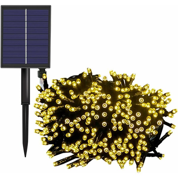 Solcellslampor utomhus vattentäta LED-lampor ljusslinga girlang juldekoration bröllopsdekoration ljus-7M50LED