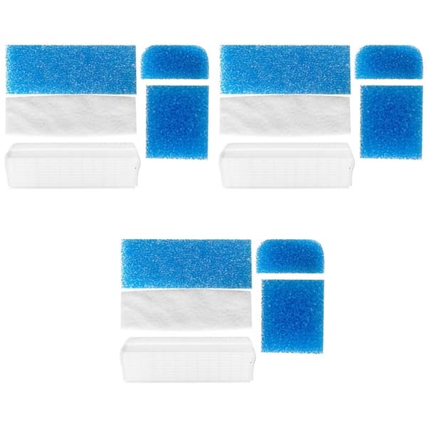 3-pack Thoma Twin Genius Hepa Filter Kit 787203 Dammsugardelar Filter