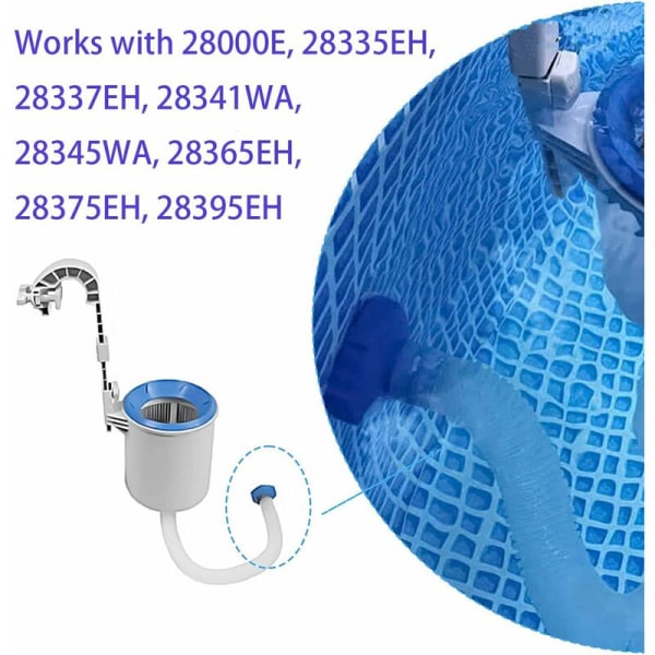 Rengøringssæt Adapter, Intex 25016 Skimmer Slange med Adapter, 11238