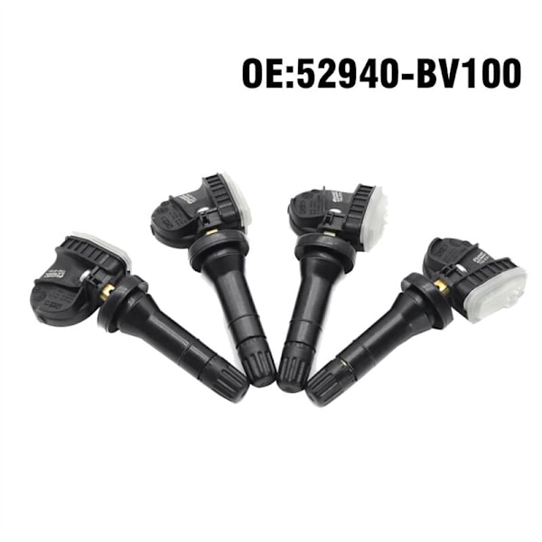 4 stk. 433MHz TPMS dæktryksensor 52940-BV100 til H1 Van H100 Iload Staria EV6