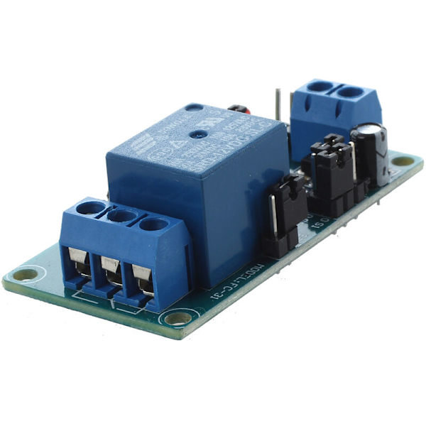 SRD-12VDC-SL-C NC-timer med 12V DC tidsstyring