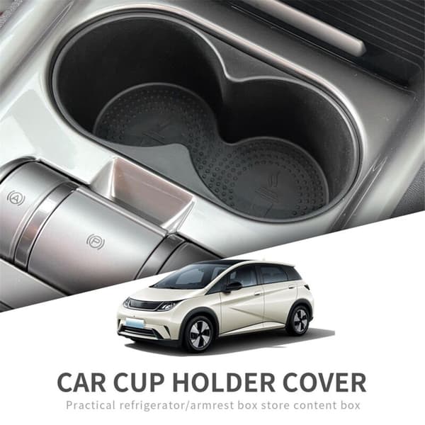För Dolphin Atto 2 2023 2024 EV Bil Central Control Cup Holder Insert Tillbehör