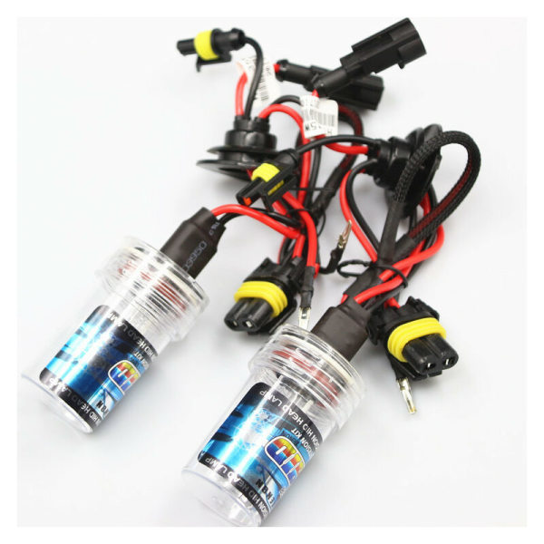HID Xenon Kit Pærer H7 6000K Universal Udskiftning Forlygtelampe