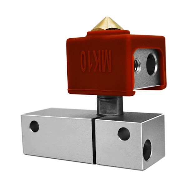 Helt metall 3D-skrivar-kit med kylfläns och 0,4 mm kylmunstycke för Creator Pro / I3 / MakeBot