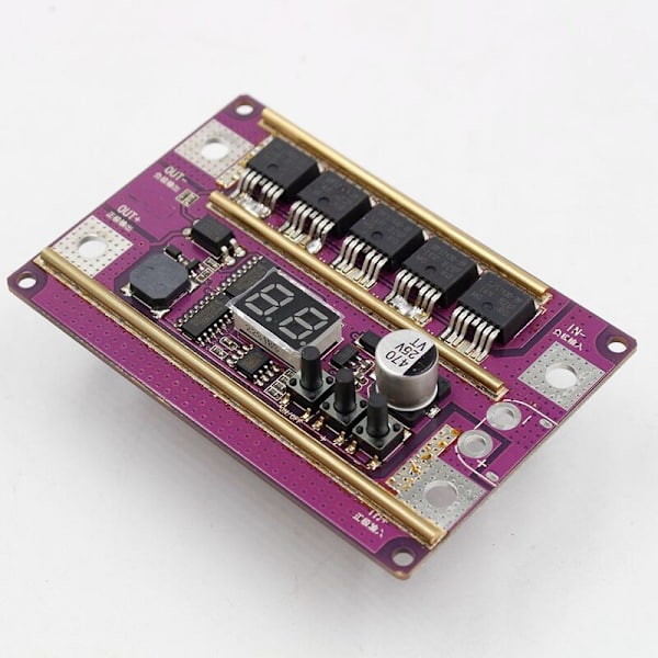 99 växlar justerbar mini punktsvetsmaskin kontrollkort för svetsning 18650 batteri/0,05-0,3 mm nickelplåt
