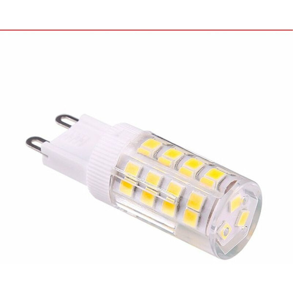 G9 LED-lampor, Varmvit 3000K 5W Ljus motsvarande 40W halogenlampor 420 lumen ej dimbar, 10-pack