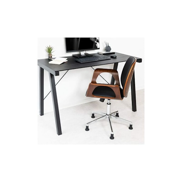Gulvglider for Svingbar Kontorstol, Erstatning for Kontorstolkrakk med Faste Hjul, Plast Svingbare Stolbein, Glider for Kontorstol, 5 stk., 10/22