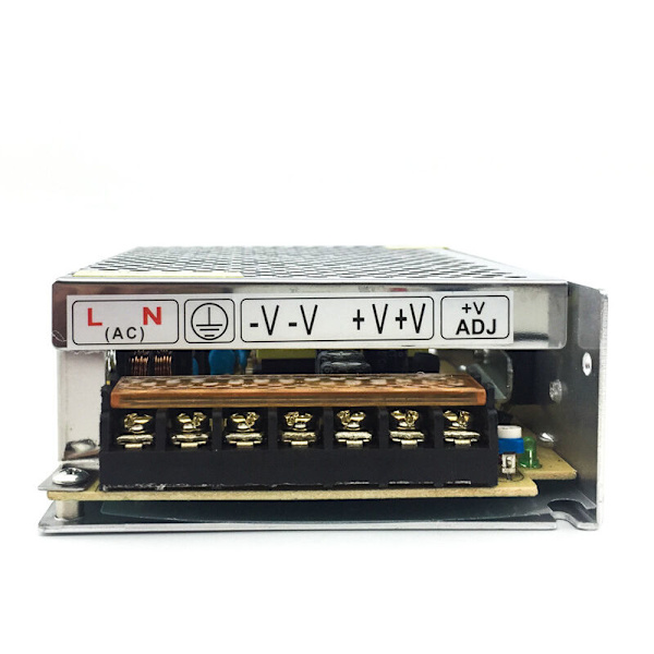 Hög effektfaktor transformator dimmer adaptrar switch strömförsörjning drivrutin AC 110V/220V DC 12V 10A 120W för LED-remsa