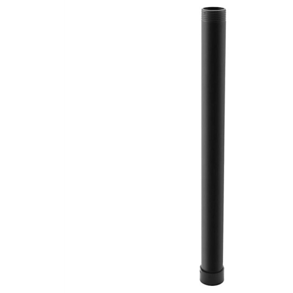Svart duschförlängningsslang 30 cm längd duschblandare mässingsduschsslang,