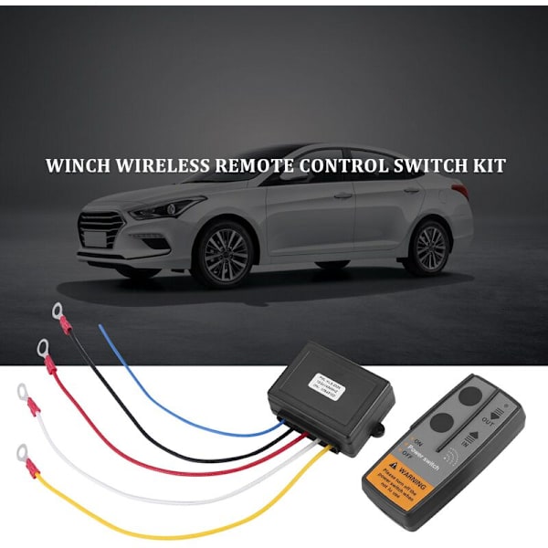 12V Vinsch Fjärrkontroll Combo för Bil ATV SUV UTV Universal