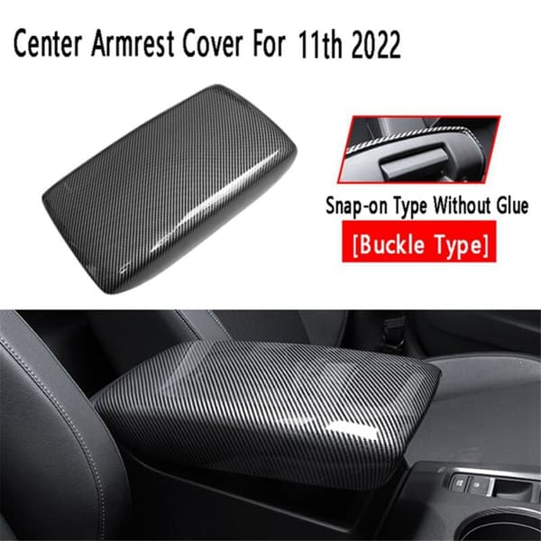 Bil Styling Central Armrest Box Cover til 11. generation 2021 2022 Sæde