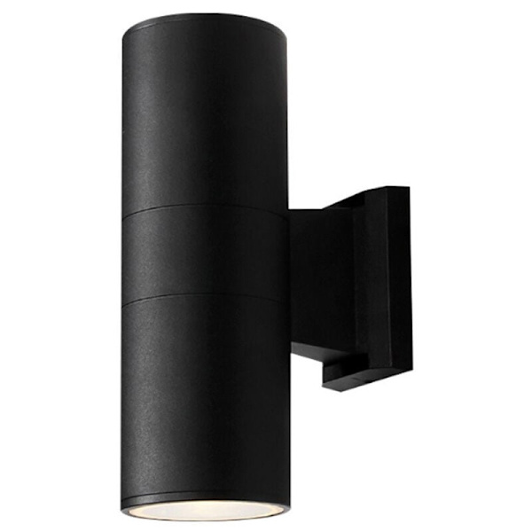 LED-seinävalaisin, yksinkertainen ja moderni ulkovalaistus, moderni hotelli, pääpiha, puutarha, seinävalaisin