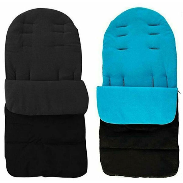Vinterfotåkpåse, Universal Vagn Fotåkpåse, Vinter Baby Varm Sovsäck, Fleece Vagn Väska, Barnvagnsväska Passar för 0-36 År Gammal Baby