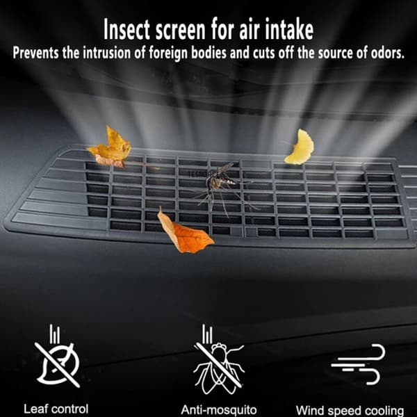 For 2024 luftinntaksrist, Flow Vent Outlet Cover Protector Tilbehør Inntaksdeksel