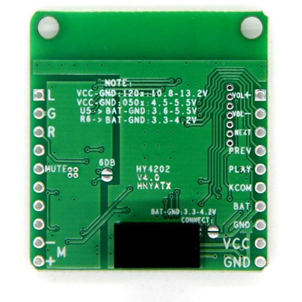 Bluetooth-modtagerkort CSRA64215 Lossy Music HiFi-modtager APTXLL TWS-lyd til bilens Bluetooth-modtager (DC 12V)