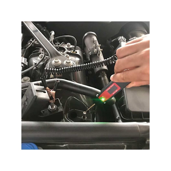 Automatisk digital LCD spänningsprovpenna sondtestare Ljus 1st
