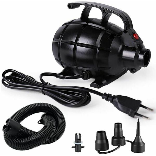220V 600W Luftkompressor Elektrische Luftpumpe Tragbare Heim Luftbett Luftbahn Pumpe Gymnastikmatte Pumpe
