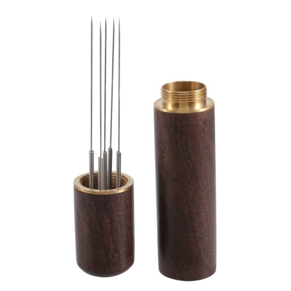 Kaffe Tamper Rustfrit Stål Nåle Espresso Pulver Omrører Fordeler Nivellering Værktøjer WDT Kaffe Omrøring Tilbehør B