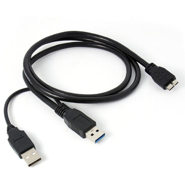 black hard drive cable / drive cable from A -USB B 3.0 Y