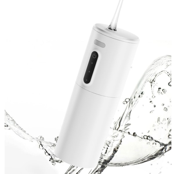 Bærbar husholdnings elektrisk tandskyller USB genopladelig tandrenser tre-stop vandtæt lydløs vandtråd