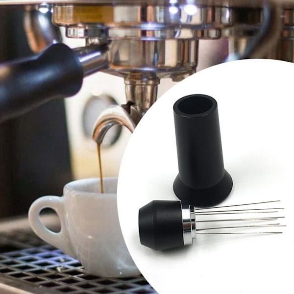 Kaffe Tamper Nål Handhållen Kaffe Duk Pulver Nål Omrörare WDT Verktyg Kaffe Omrörare Kaffe Maskin