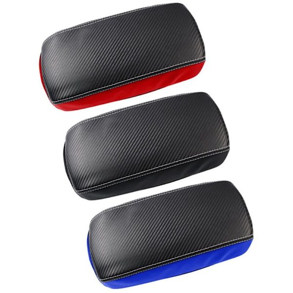 Bilfiber Center Console Cover Armrest Box Läderskyddsplatta för 2021 2022 RHD C