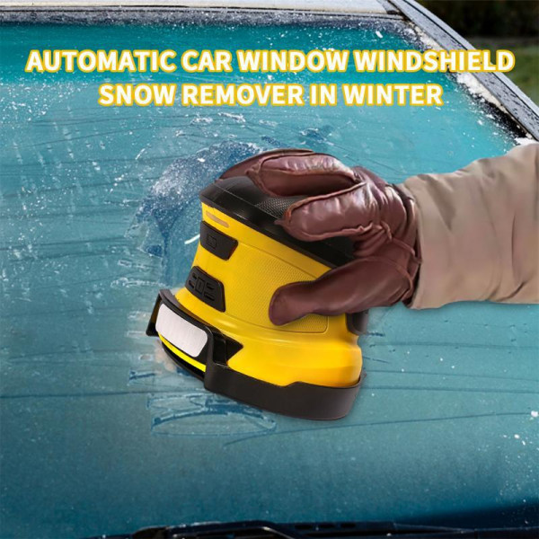 Auton tuulilasi sähköinen jääkaavin pyörivä levy 2600MA auton ikkuna sähköinen lumikaavin kannettava kädessä pidettävä auton jääkaavin talvi helppo lumenpoisto