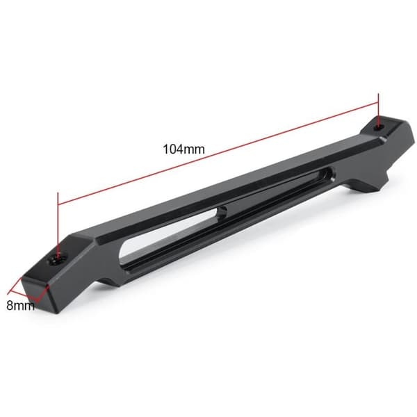 Metal Styreplade Chassis Montering til ARRMA 1/8 KRATON SENTON RC Bil Opgraderingsdele, 3