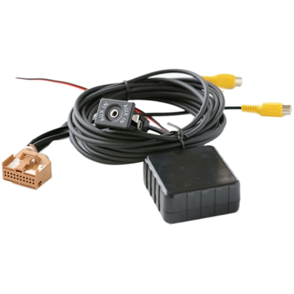 12V MMI 2G Bil Bluetooth AUX Trådlös AV/AV2 Adapter Kabel För A6 A8 2006-2008 J523