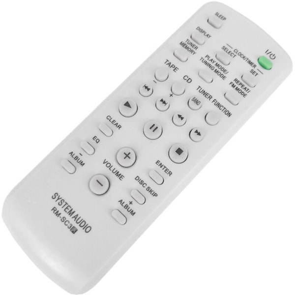 Til CD HIFI-lydsystem Fjernbetjening -SC3 -SC30 -SC50 -SC55 MHC-RG29 MHC-RG490S -EH10 -U1 -CPZ1