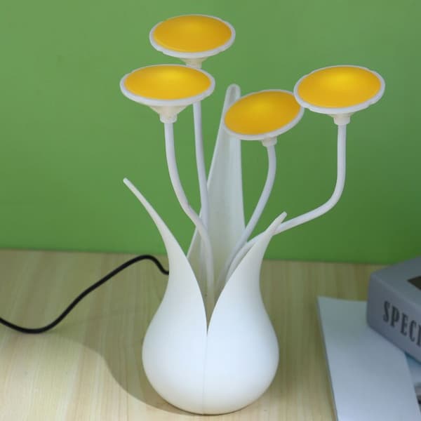 Automatisk lyssensor vase LED USB natlys boligindretning