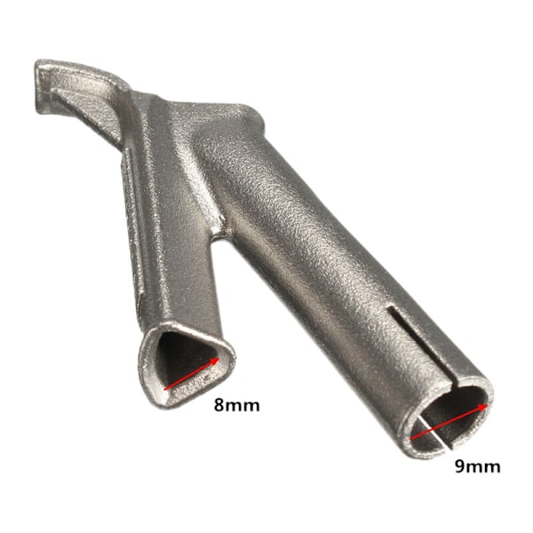 1 stk. 8 mm Trilateral svejsemundstykke Trilateral mundstykke til Leister plast