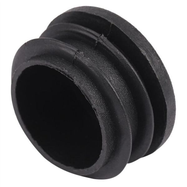 Sorte Plast 35mm Diameter Blind End Caps Runde Rør Innlegg 10stk