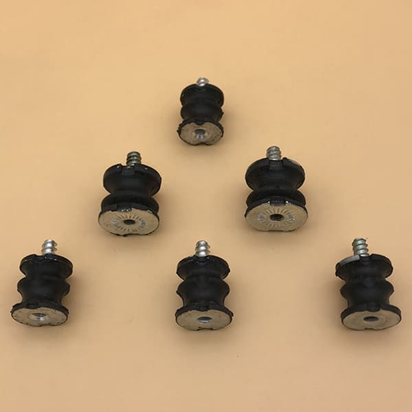 6 stk. serie/parti AV-montering isolatorbuffer til 268266272 XP 272XP 266 61 motorsavdele