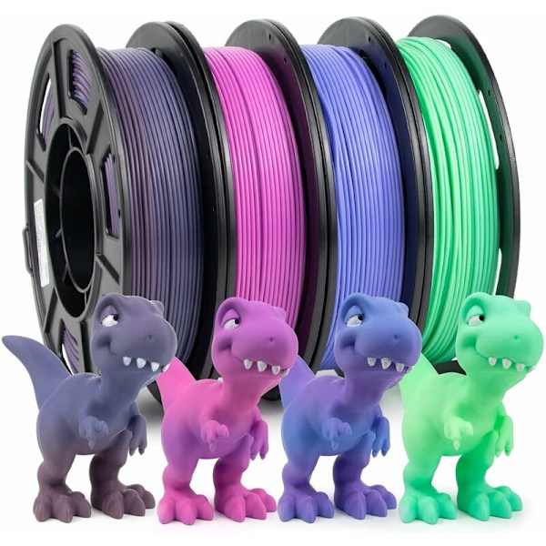 PLA175H07 Filament PLA 1,75 mm 1000 g grønn 1 stk - DENUOTOP