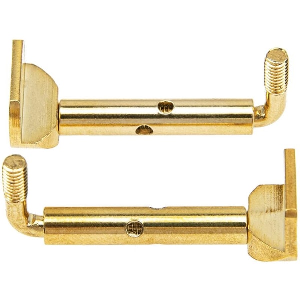 2 st Violin Hakstöd Skruvar Violin Hakstöd Klämmor Tillbehör för 4/4 3/4 Violin